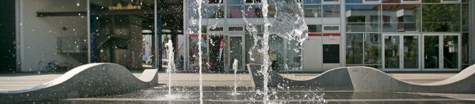 Neckarwellen mit Wasserspiel © Roberto Bulgrin Neckarwellen mit Wasserspiel © Roberto Bulgrin