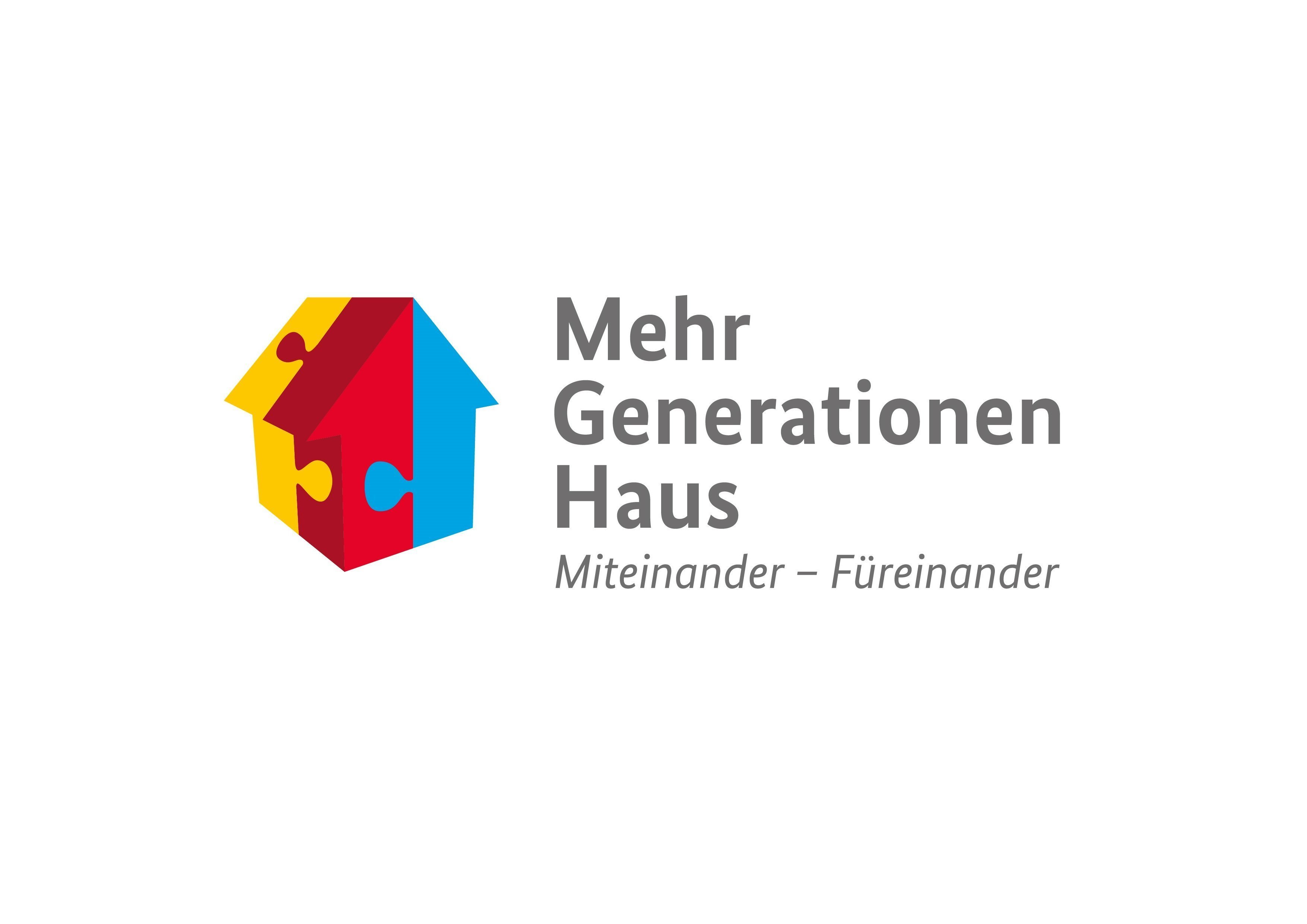 Mehr Generationen Haus; Wir leben Zukunft vor - Logo Mehr Generationen Haus; Wir leben Zukunft vor - Logo
